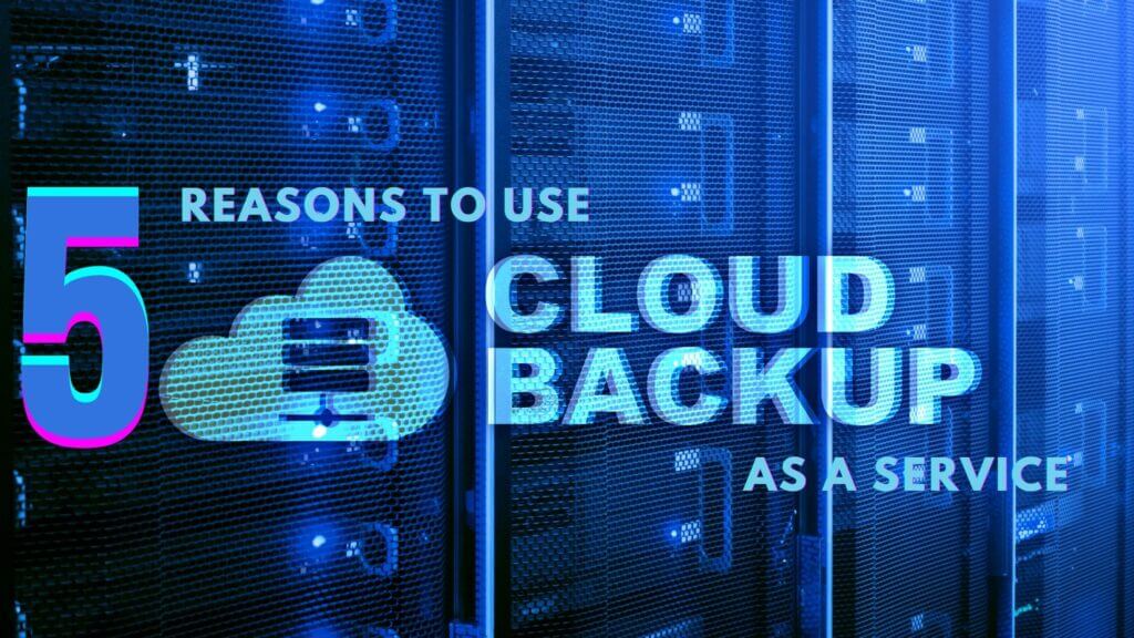 use local cloud backup instead of online